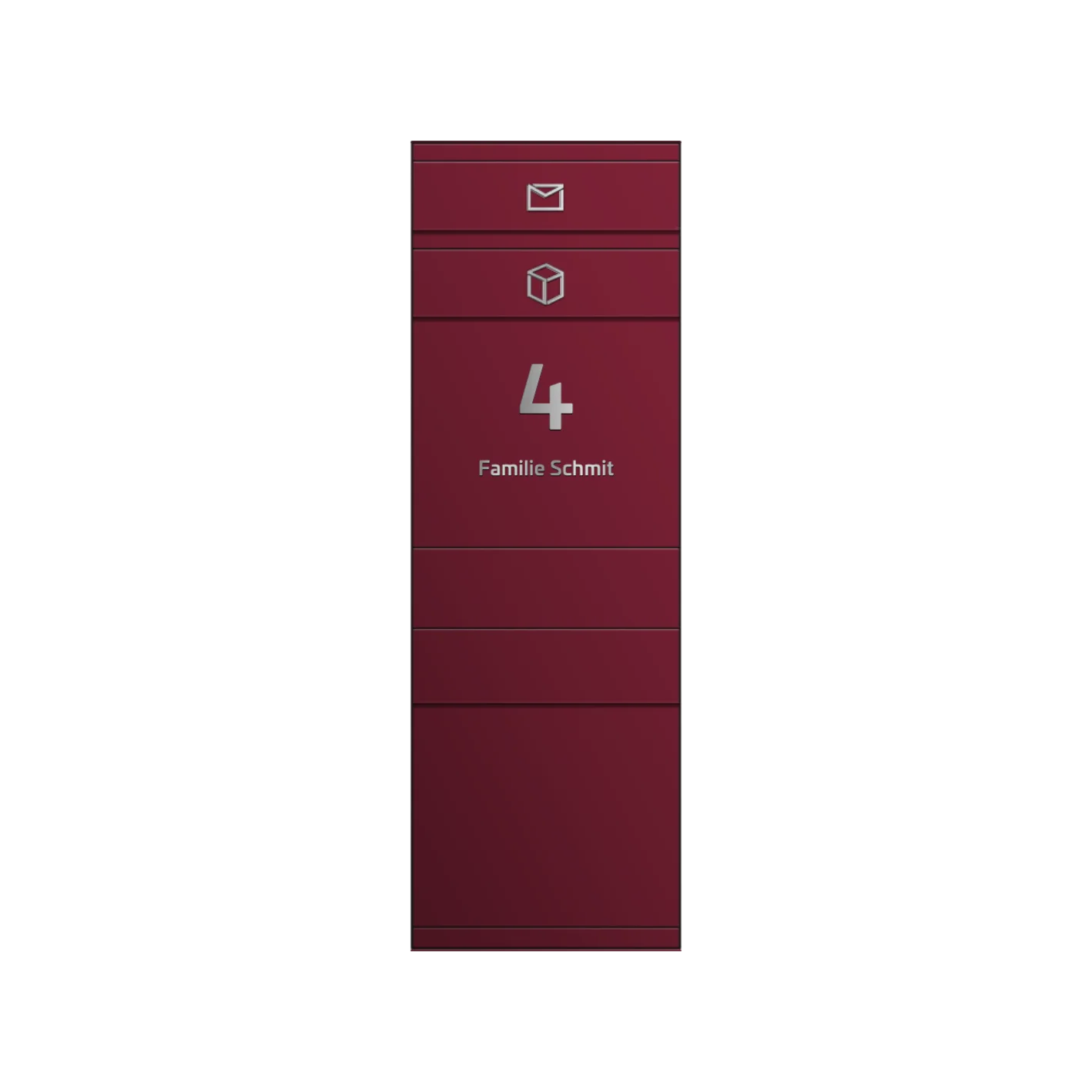 Paketbox SELECT mit Briefkasten