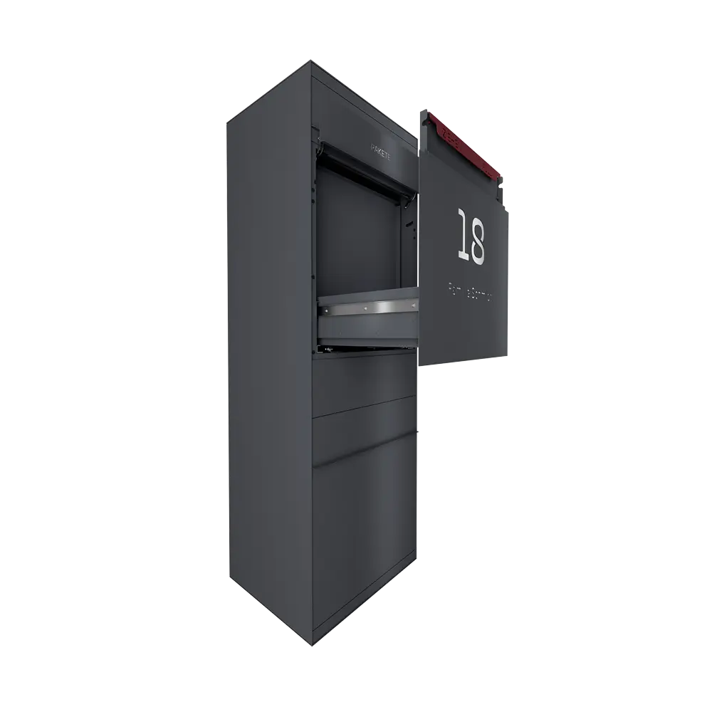 Paketbox SELECT mit Briefkasten