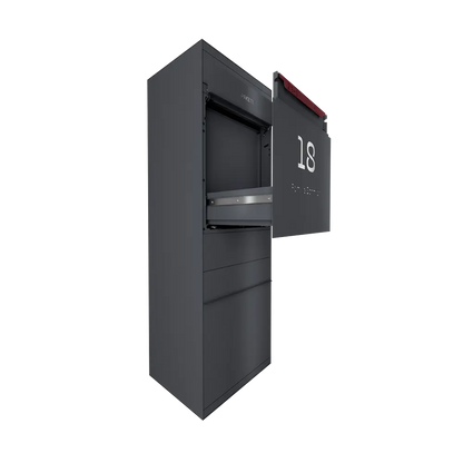 Paketbox SELECT mit Briefkasten