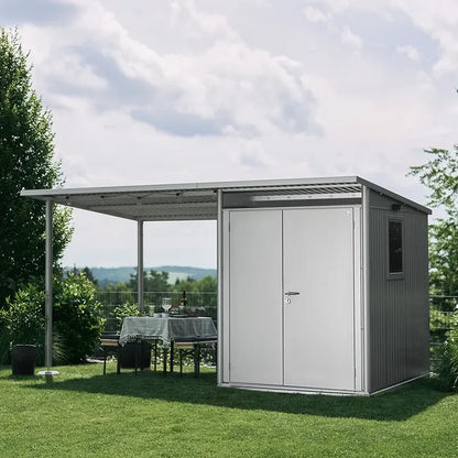 Seitendach Gr. L zu Gerätehaus AvantGarde