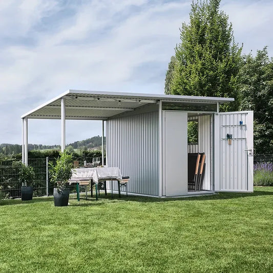 Seitendach Gr. L zu Gerätehaus AvantGarde