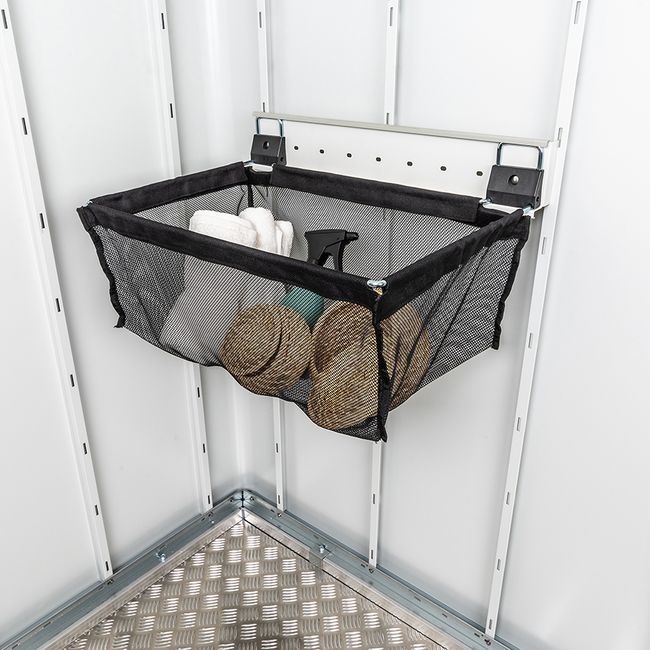 Einhängesack mit Wandschiene Gerätehaus Neo - Elements4me