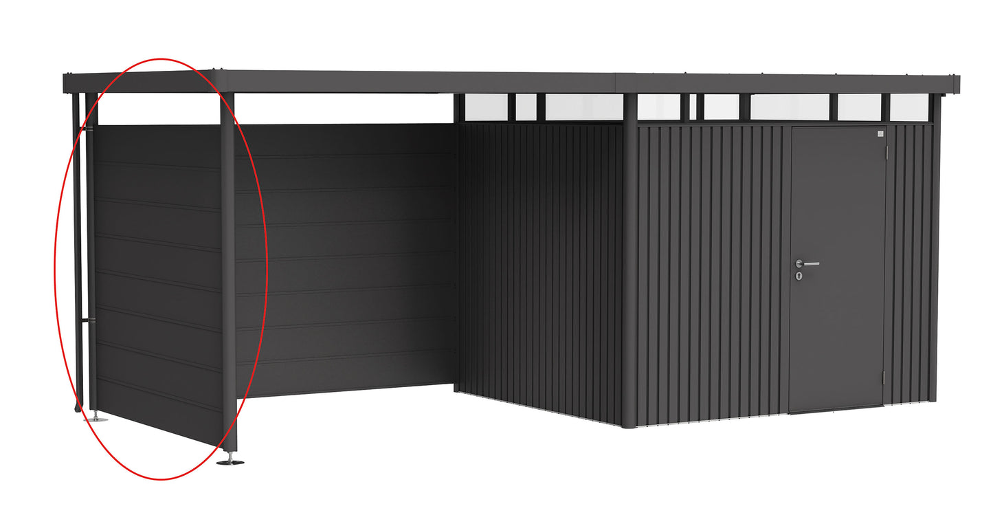 Seitenwand für Seitendach zu Gerätehaus HighLine - Elements4me