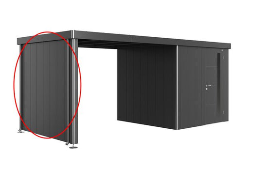 Seitenwand für Seitendach zu Gerätehaus Neo Gr. 4A/4B/4C/4D - Elements4me